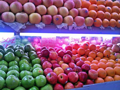 Apples, oranges and more Apples, oranges and more