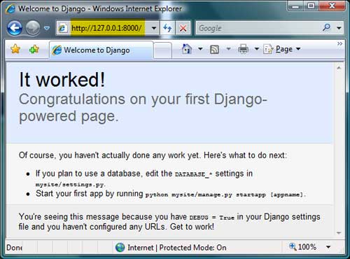 Django worked Django worked