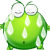 Sweating fatty frog emoticon Sweating fatty frog emoticon