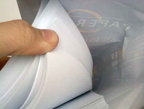 Just bought more paper Just bought more paper