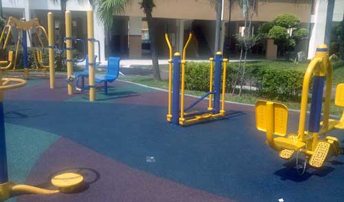 Exercise place in Bukit Batok Exercise place in Bukit Batok