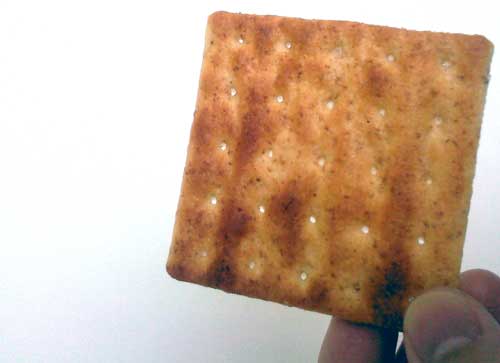 Wheat crackers biscuit for lunch