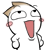 Onion laughing emoticon