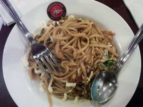 Pastamania teriwasa tori pasta at Funan Pastamani teriwasa tori pasta at Funan