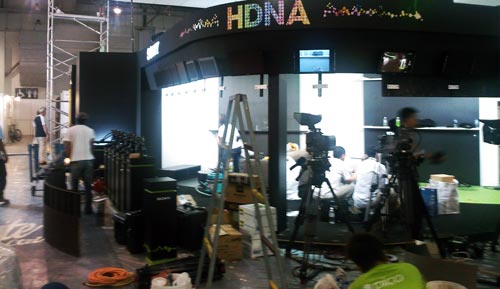 Sony HDNA booth at BroadcastAsia 2008 Sony HDNA booth at BroadcastAsia 2008
