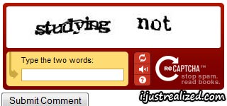 Captcha that says studying not Captcha that says studying not