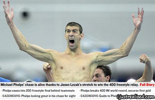Phelps swimming freestyle win in CNN Phelps swimming freestyle win in CNN