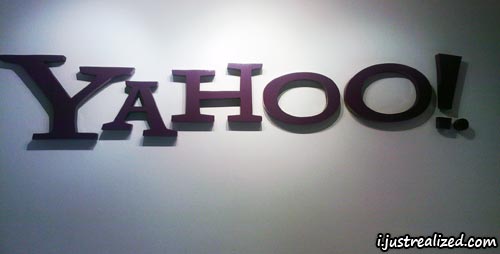 Yahoo company logo Yahoo company logo
