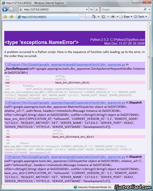 Google App Engine and the color purple Google App Engine and the color purple