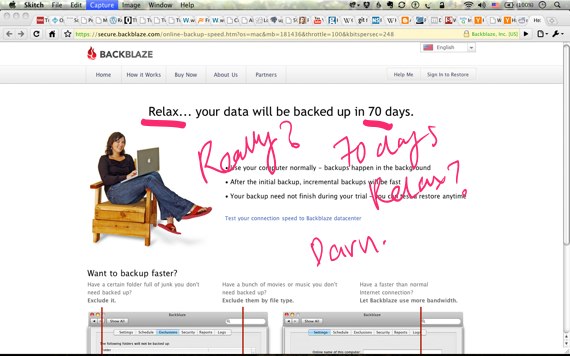 Backblaze back up takes 70 days Backblaze back up takes 70 days
